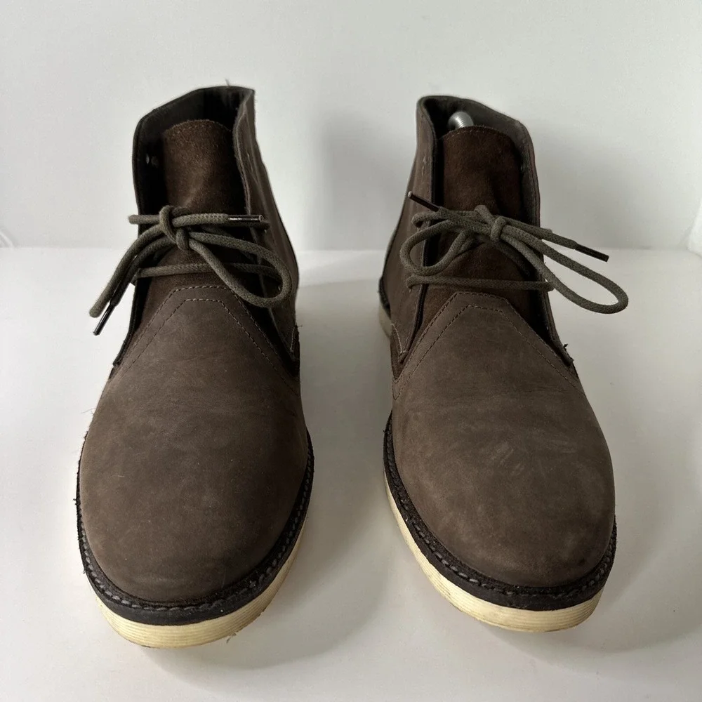 Crevo Memory Foam‎ Cray 200 Low Chukka Boot Brown Men's Size 10.5 VERY GOOD